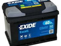 Baterie de pornire EXIDE Excell 60Ah 12V