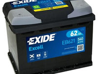 Baterie de pornire EXIDE Excell 62Ah 12V