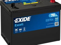 Baterie de pornire EXIDE Excell 70Ah 12V