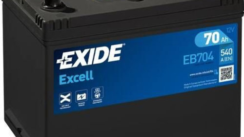 Baterie de pornire EXIDE Excell 70Ah 12V