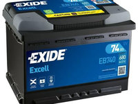 Baterie de pornire EXIDE Excell 74Ah 12V