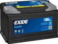 Baterie de pornire EXIDE Excell 80Ah 12V