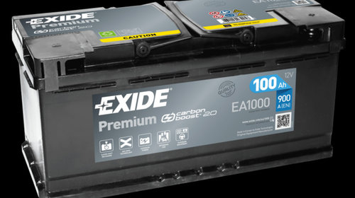 Baterie de pornire EXIDE Premium 100Ah 12V