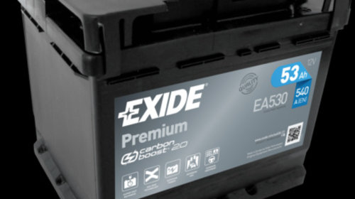 Baterie de pornire EXIDE Premium 53Ah 12V