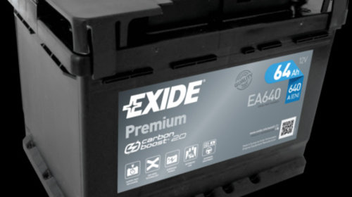 Baterie de pornire EXIDE Premium 64Ah 12V
