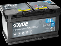 Baterie de pornire EXIDE Premium 85Ah 12V