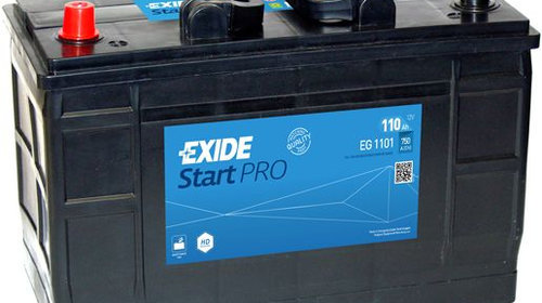 Baterie de pornire EXIDE Start PRO 110Ah 12V