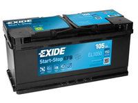Baterie de pornire EXIDE Start-Stop EFB 105Ah 12V