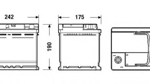 Baterie de pornire FIAT PANDA (312) (2012 - 2