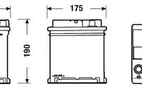 Baterie de pornire FIAT PANDA Van (169) (2004 - 2016) EXIDE EC400