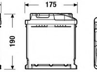 Baterie de pornire FIAT SCUDO (272, 270) (2007 - 2020) EXIDE EC700