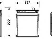 Baterie de pornire HONDA CIVIC VIII Hatchback (FN, FK) (2005 - 2020) EXIDE EB604