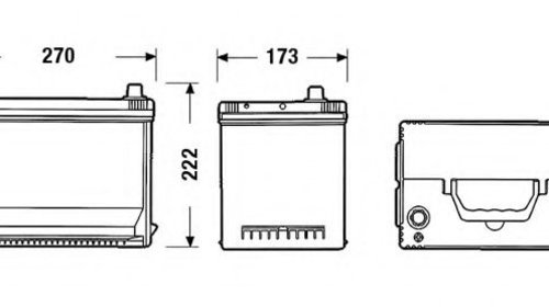 Baterie de pornire ISUZU D-MAX (TFR, TFS) (20