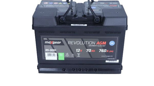 Baterie de pornire MAXGEAR 70Ah 12V