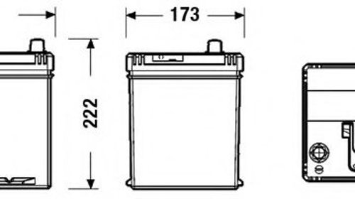 Baterie de pornire MAZDA 5 (CR19) (2005 - 201