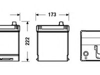 Baterie de pornire MAZDA BT-50 platou / sasiu (CD, UN) (2006 - 2020) EXIDE EB955