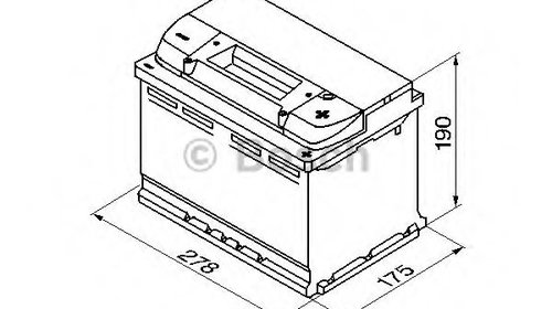 Baterie de pornire MERCEDES-BENZ CLC-CLASS (CL203) (2008 - 2011) BOSCH 0 092 S40 080