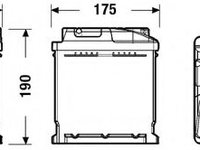 Baterie de pornire MERCEDES-BENZ COUPE (W111) (1961 - 1971) EXIDE _EC700