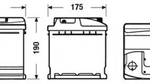 Baterie de pornire PEUGEOT BOXER platou / sas