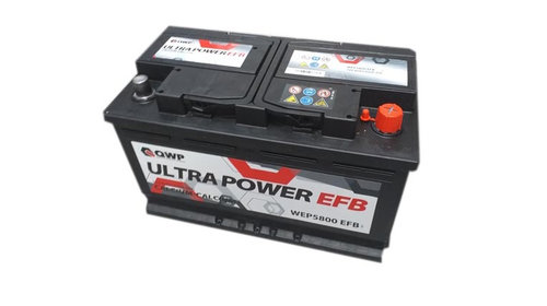 Baterie de pornire QWP Ultra Power EFB 80Ah 8