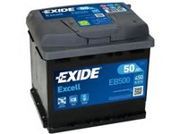 Baterie de pornire RENAULT EXTRA caroserie (F40_, G40_), RENAULT CLIO (B/C57_, 5/357_), FIAT REGATA limuzina (138) - EXIDE EB500