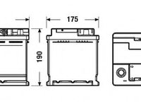 Baterie de pornire RENAULT TRAFIC III bus (2014 - 2020) EXIDE EL700