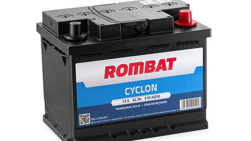 Baterie de pornire ROMBAT Cyclon 62Ah 12V