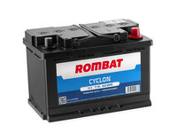 Baterie de pornire ROMBAT Cyclon 77Ah 12V