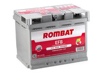 Baterie de pornire ROMBAT EFB 60Ah 640A 12V