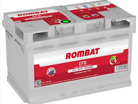 Baterie de pornire ROMBAT EFB 65Ah 12V