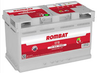 Baterie de pornire ROMBAT EFB 80Ah 12V