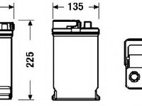 Baterie de pornire TOYOTA RAV 4 I (SXA1) (1994 - 2000) EXIDE _EB450 piesa NOUA