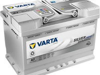 Baterie de pornire VARTA 570901076J382 Silver AGM Dynamic 70Ah 12V