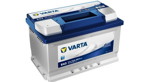 Baterie de pornire VARTA Blue Dynamic 72Ah 12