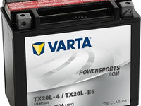 Baterie de pornire VARTA Powersports 18Ah 12V