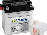 Baterie de pornire VARTA Powersports 3Ah 12V