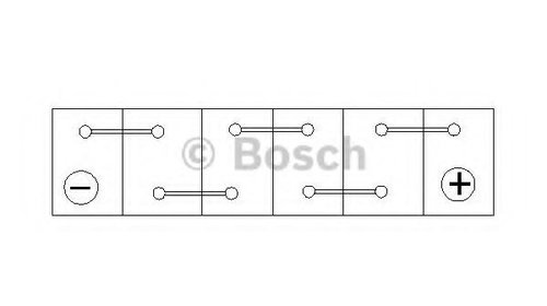 Baterie de pornire VOLVO S40 II (MS) (2004 - 2020) BOSCH 0 092 S40 040