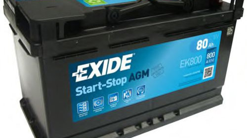 Baterie de pornire VW SHARAN (7N1, 7N2) (2010 - 2020) EXIDE EK800