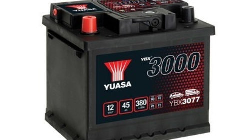 Baterie de pornire (YBX3077 YUASA) ALFA ROMEO