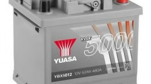 Baterie de pornire YBX5012 YUASA pentru Opel 