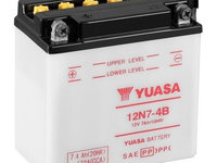 Baterie de pornire YUASA 12N7-4B 7,4Ah 12V