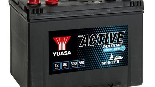 Baterie de pornire YUASA M26-EFB Active Marin