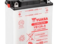 Baterie de pornire YUASA YB12A-A 12,6Ah 12V