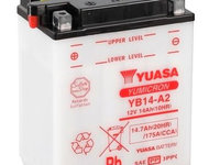 Baterie de pornire YUASA YB14-A2 14,7Ah 12V