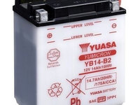 Baterie de pornire YUASA YB14-B2 14,7Ah 12V