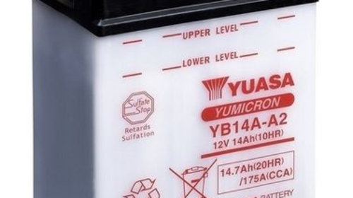 Baterie de pornire YUASA YB14A-A2 14,7Ah 12V