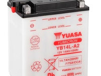 Baterie de pornire YUASA YB14L-A2 14,7Ah 12V
