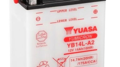 Baterie de pornire YUASA YB14L-A2 14,7Ah 12V