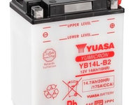 Baterie de pornire YUASA YB14L-B2 14,7Ah 12V