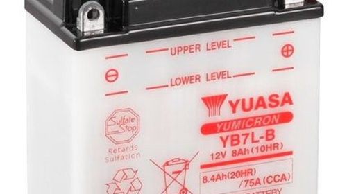 Baterie de pornire YUASA YB7L-B 8,4Ah 12V